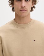 Tommy Jeans суичър мъжки от памук бежов DM0DM20741
