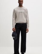 Tommy Jeans суичър мъжки от памук бежов DM0DM22682