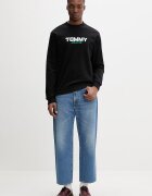 Tommy Jeans суичър мъжки от памук черен DM0DM22682