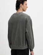 Tommy Jeans суичър мъжки от памук сив DM0DM22714