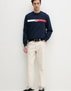 Tommy Jeans суичър мъжки от памук тъмносин DM0DM23019