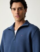 Tommy Jeans суичър мъжки с памук тъмносин DM0DM20339