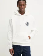 Tommy Jeans Суичър мъжки в бежово с качулка с принт DM0DM22380