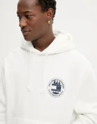 Tommy Jeans Суичър мъжки в бежово с качулка с принт DM0DM22380