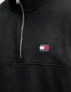 Tommy Jeans Суичър мъжки в сиво с изчистен дизайн DM0DM22344