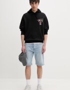 Tommy Jeans суичър с качулка мъжки от памук черен DM0DM23129