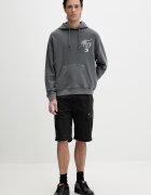 Tommy Jeans суичър с качулка мъжки от памук сив DM0DM22840