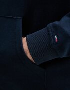Tommy Jeans Суичър с качулка мъжки от памук тъмносин DM0DM22680