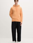 Tommy Jeans суичър с качулка мъжки с памук оранжев DM0DM20742