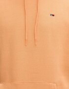 Tommy Jeans суичър с качулка мъжки с памук оранжев DM0DM20742