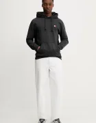 Tommy Jeans суичър с качулка мъжки с памук сив DM0DM22666