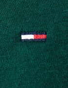 Tommy Jeans суичър с цип дамски с памук зелен DW0DW19729