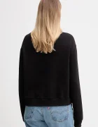 Tommy Jeans Суичър в черно с изчистен дизайн DW0DW21961