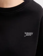 Tommy Jeans Суичър в черно с изчистен дизайн DW0DW21961