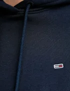 Tommy Jeans Суичър в тъмносиньо с качулка с изчистен дизайн DW0DW19958
