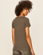 Tommy Jeans тениска basic дамска с памук сива