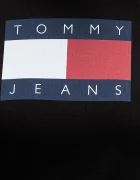 Tommy Jeans тениска дамска от памук черна DW0DW22562