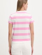 Tommy Jeans тениска дамска от памук розова DW0DW23801