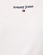 Tommy Jeans тениска дамска с памук бяла DW0DW23527