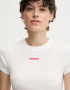 Tommy Jeans Тениска дамска в бяло DW0DW21402