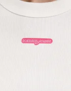 Tommy Jeans Тениска дамска в бяло DW0DW21402