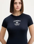Tommy Jeans Тениска дамска в тъмносиньо DW0DW21849