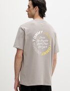 Tommy Jeans тениска мъжка от памук бежова DM0DM22535