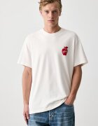 Tommy Jeans тениска мъжка от памук бежова DM0DM23555