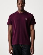 Tommy Jeans тениска мъжка от памук бордо DM0DM20322