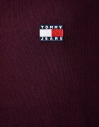 Tommy Jeans тениска мъжка от памук бордо DM0DM20322