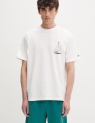 Tommy Jeans тениска мъжка от памук бяла DM0DM23184