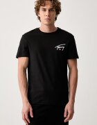 Tommy Jeans тениска мъжка от памук черна DM0DM23550