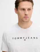 Tommy Jeans тениска мъжка от памук сива DM0DM20744