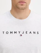 Tommy Jeans тениска мъжка от памук сива DM0DM20744