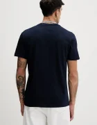 Tommy Jeans тениска мъжка от памук тъмносина DM0DM22645