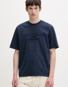 Tommy Jeans тениска мъжка от памук тъмносиня DM0DM22545