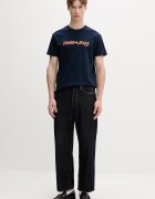 Tommy Jeans тениска мъжка от памук тъмносиня DM0DM22548