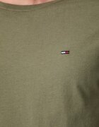 Tommy Jeans тениска мъжка от памук зелена DM0DM04411