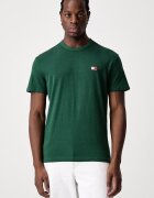 Tommy Jeans тениска мъжка от памук зелена DM0DM20322