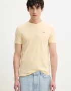 Tommy Jeans тениска мъжка жълта DM0DM20363