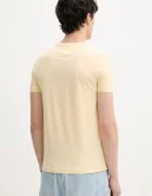 Tommy Jeans тениска мъжка жълта DM0DM20363