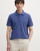 Tommy Jeans тениска с яка мъжка от памук синя DM0DM22711