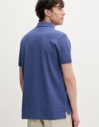 Tommy Jeans тениска с яка мъжка от памук синя DM0DM22711