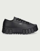 Tommy Jeans TJW PLATFORM SNEAKER LEATHER LC маратонки дамски от кожа черни EN0EN03165