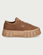 Tommy Jeans TJW PLATFORM SNEAKER SUEDE маратонки дамски от велур кафяви EN0EN03132