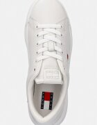 Tommy Jeans TJW SCRIPT CUPSOLE маратонки дамски кожени бели EN0EN02960