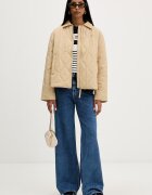 Tommy Jeans уголемен суичър дамски от памук тъмносин DW0DW22824