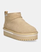 Tommy Jeans Велурени апрески TJW SUEDE FLATFORM BOOT WL