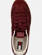 Tommy Jeans Велурени маратонки THE GREENWICH EDGE SUEDE в бордо EN0EN02924