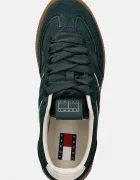 Tommy Jeans Велурени маратонки THE GREENWICH EDGE SUEDE в зелено EN0EN02924